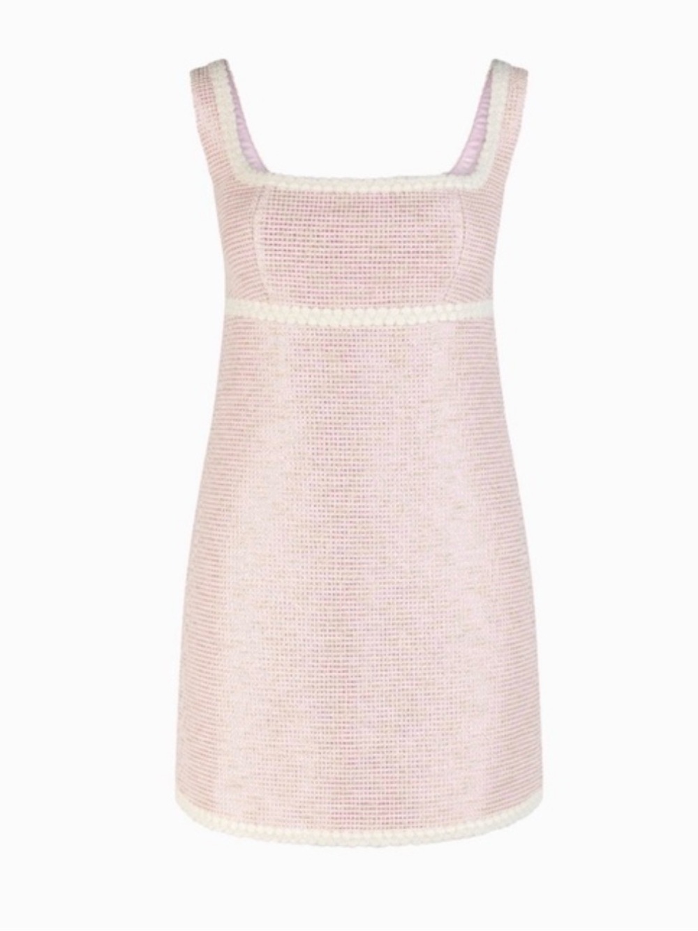 Hill House Home Bennett Dress in Rose tweed